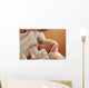 mother breastfeeding baby Wall Mural
