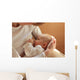 mother breastfeeding baby Wall Mural