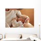mother breastfeeding baby Wall Mural