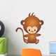 Monkey Wall Decal Design 1