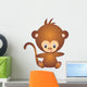 Monkey Wall Decal Design 1