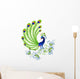 Peacock Wall Decal Design 2