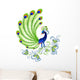 Peacock Wall Decal Design 2