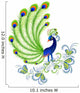 Peacock Wall Decal Design 2