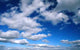 Cloudy Blue Sky Wall Decal