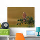 Kestrel Perched Tree Wall Decal