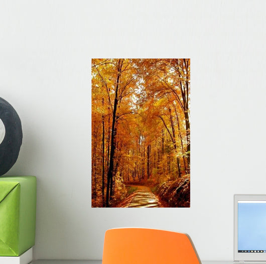Golden Path Wall Decal