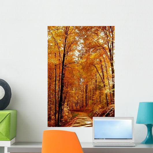 Golden Path Wall Decal