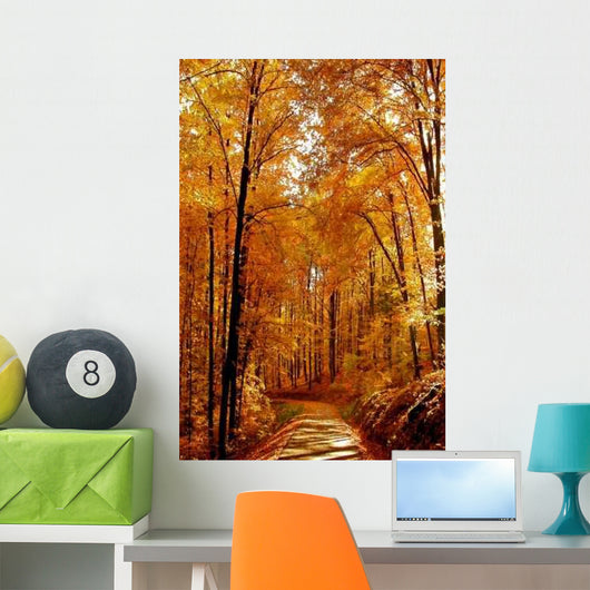 Golden Path Wall Decal