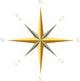 Compass Wall Decal