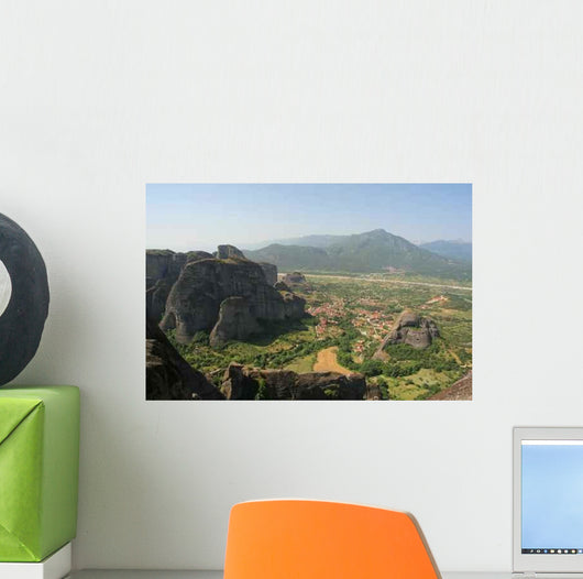 Meteora Greece Wall Decal Design 1