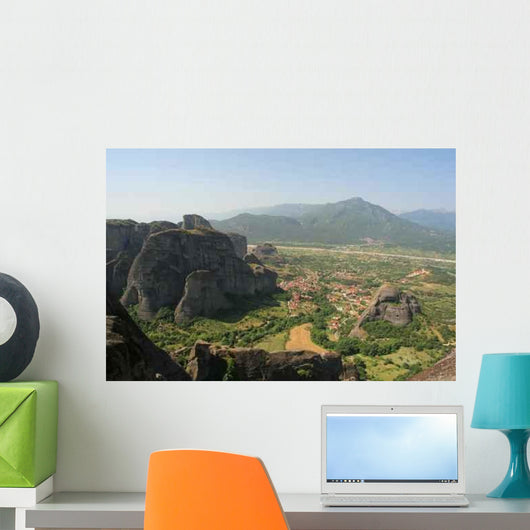 Meteora Greece Wall Decal Design 1