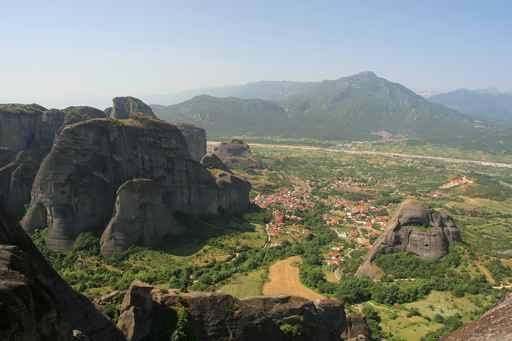 Meteora Greece Wall Decal Design 1