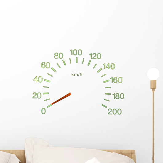 Speedometer Wall Decal