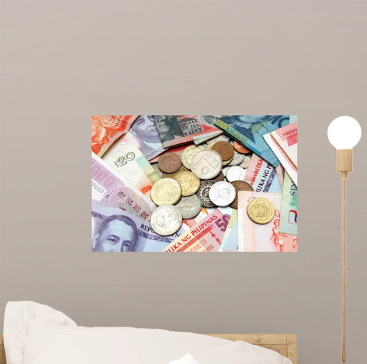 World Currency Wall Decal