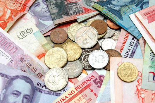 World Currency Wall Decal