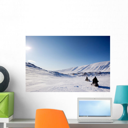 Northern Winter Landscape Wall Decal