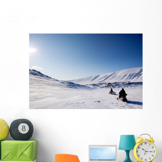 Northern Winter Landscape Wall Decal