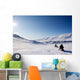 Northern Winter Landscape Wall Decal