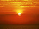 Red Sunset over Tranquil Wall Decal