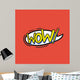 Pop Art Wow Logo Wall Decal