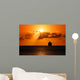 Cruise Ship Sailing into Wall Decal