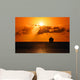 Cruise Ship Sailing into Wall Decal