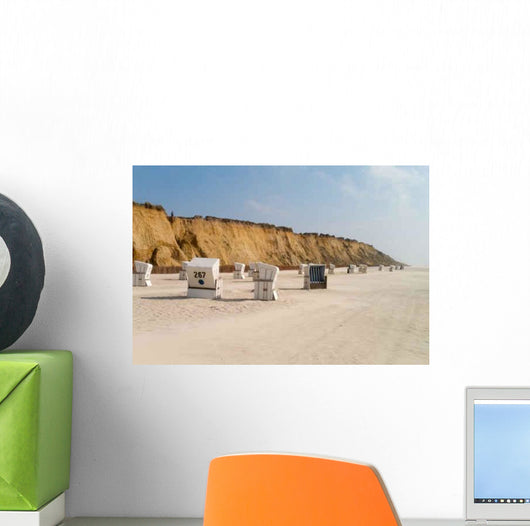 Rotes Kliff Camps Wall Decal