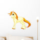 Standing Beautiful Cute Unicorn Wall Decal