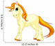 Standing Beautiful Cute Unicorn Wall Decal