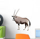 Gemsbok African Antelope Wall Decal