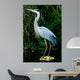 Blue Heron Everglade Wall Decal