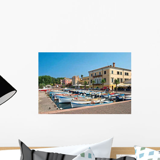 Bardolino Italien Hafen Wall Decal