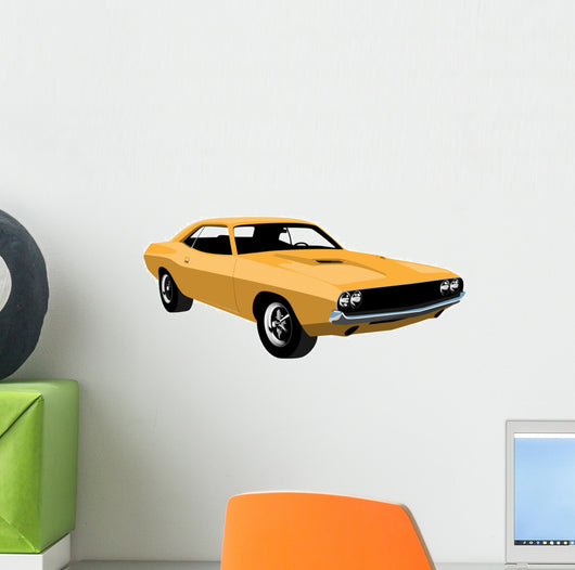 Muscle Car Wall Decal