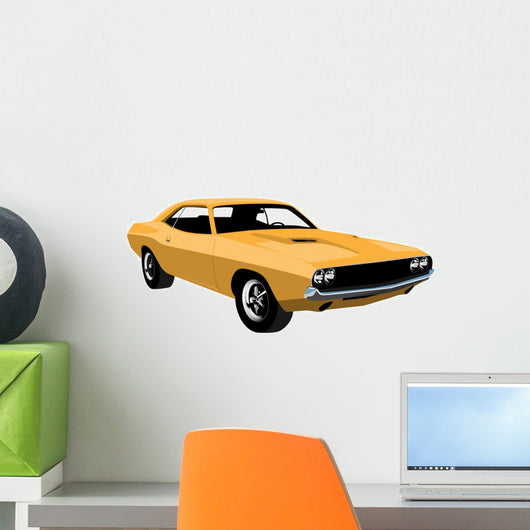 Muscle Car Wall Decal