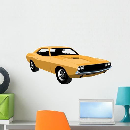 Muscle Car Wall Decal