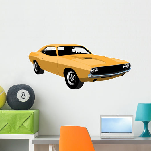 Muscle Car Wall Decal