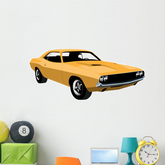 Muscle Car Wall Decal