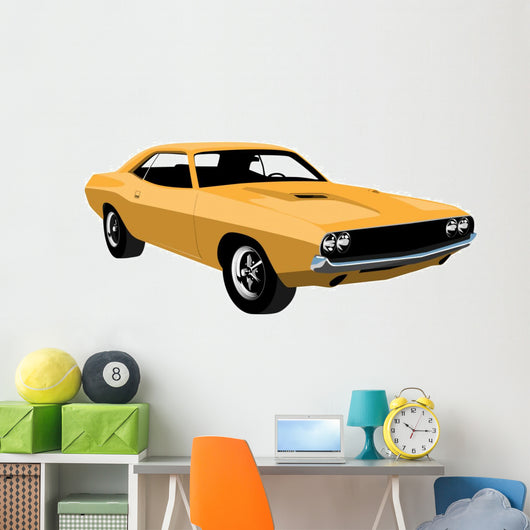Muscle Car Wall Decal