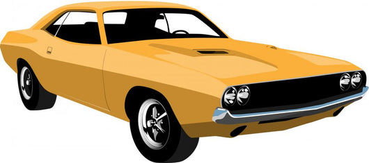 Muscle Car Wall Decal