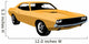Muscle Car Wall Decal