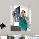 Doctor Phone Discussing Patient's Wall Decal