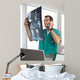 Doctor Phone Discussing Patient's Wall Decal