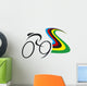 Cyclist Logo Wall Decal
