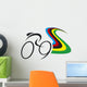 Cyclist Logo Wall Decal