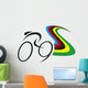 Cyclist Logo Wall Decal