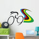 Cyclist Logo Wall Decal