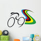 Cyclist Logo Wall Decal