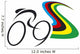 Cyclist Logo Wall Decal