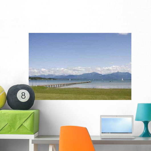 Steg Am Chiemsee Wall Decal